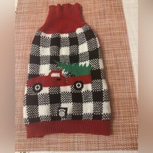 Dog Christmas themed sweater